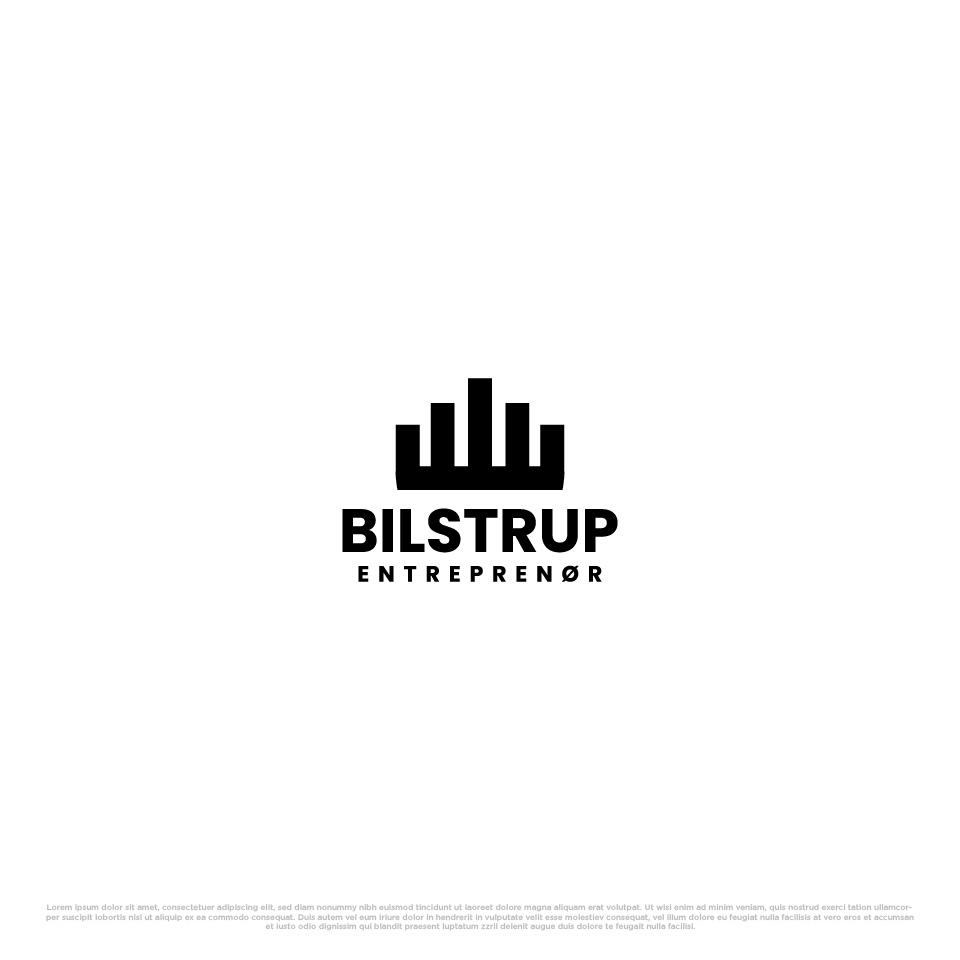 Logo Design by Kayla Studio for Bilstrup Entreprenør | Design #33638572