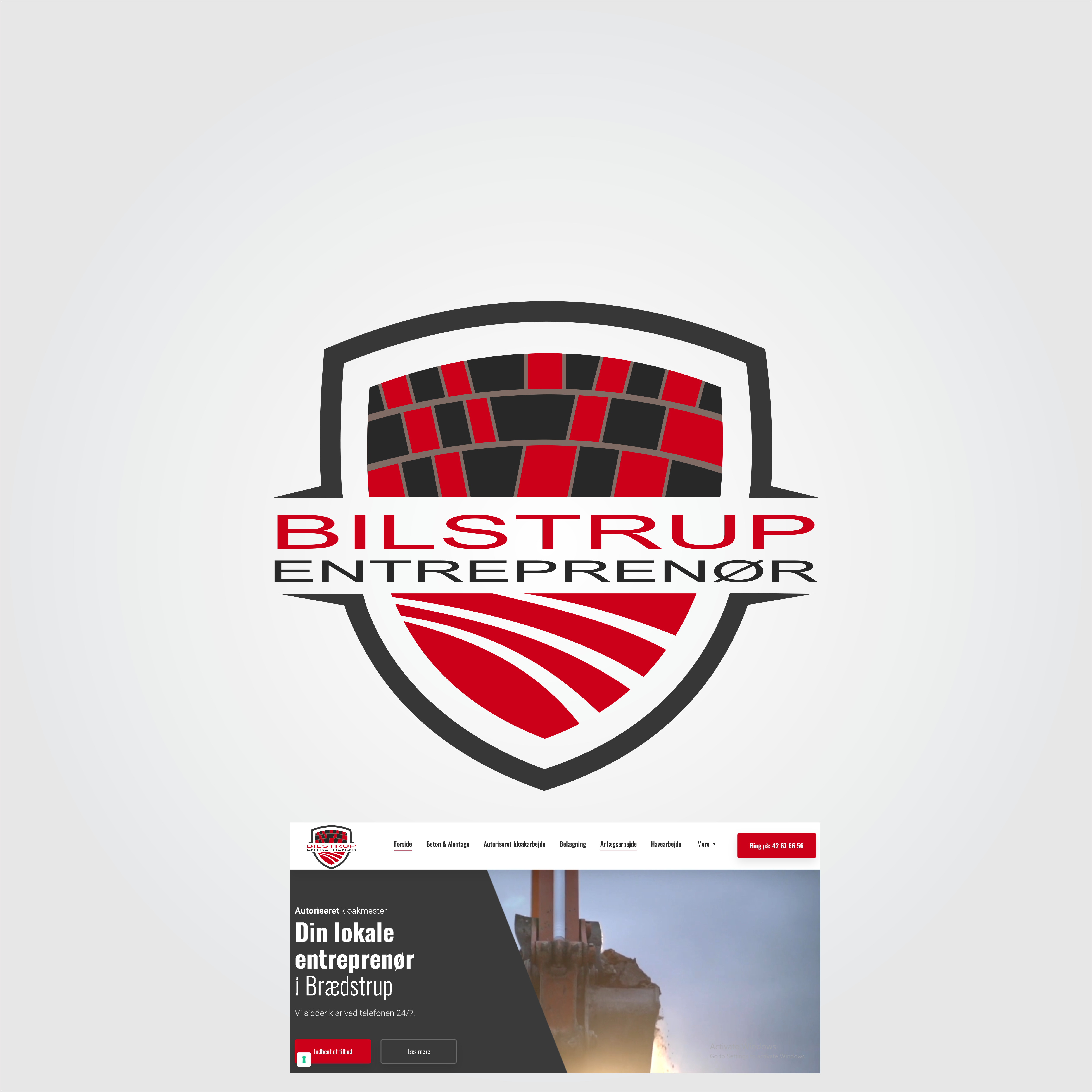 Design de Logo par janmann@norjann pour Bilstrup Entreprenør | Design #33647117