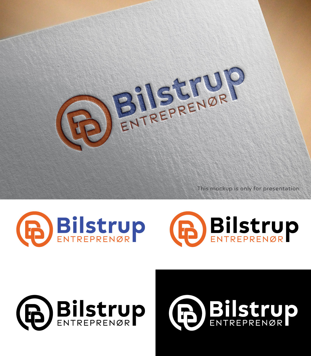 Logo Design by UN for Bilstrup Entreprenør | Design #33636581
