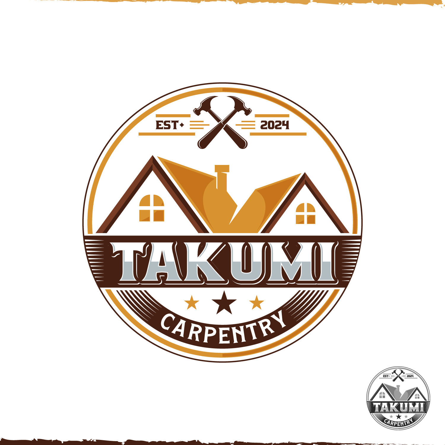 Logo Design by Suvendu.S for Takumi Carpentry | Design #33664899
