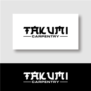 Logo Design by semarco for Takumi Carpentry | Design: #33639284