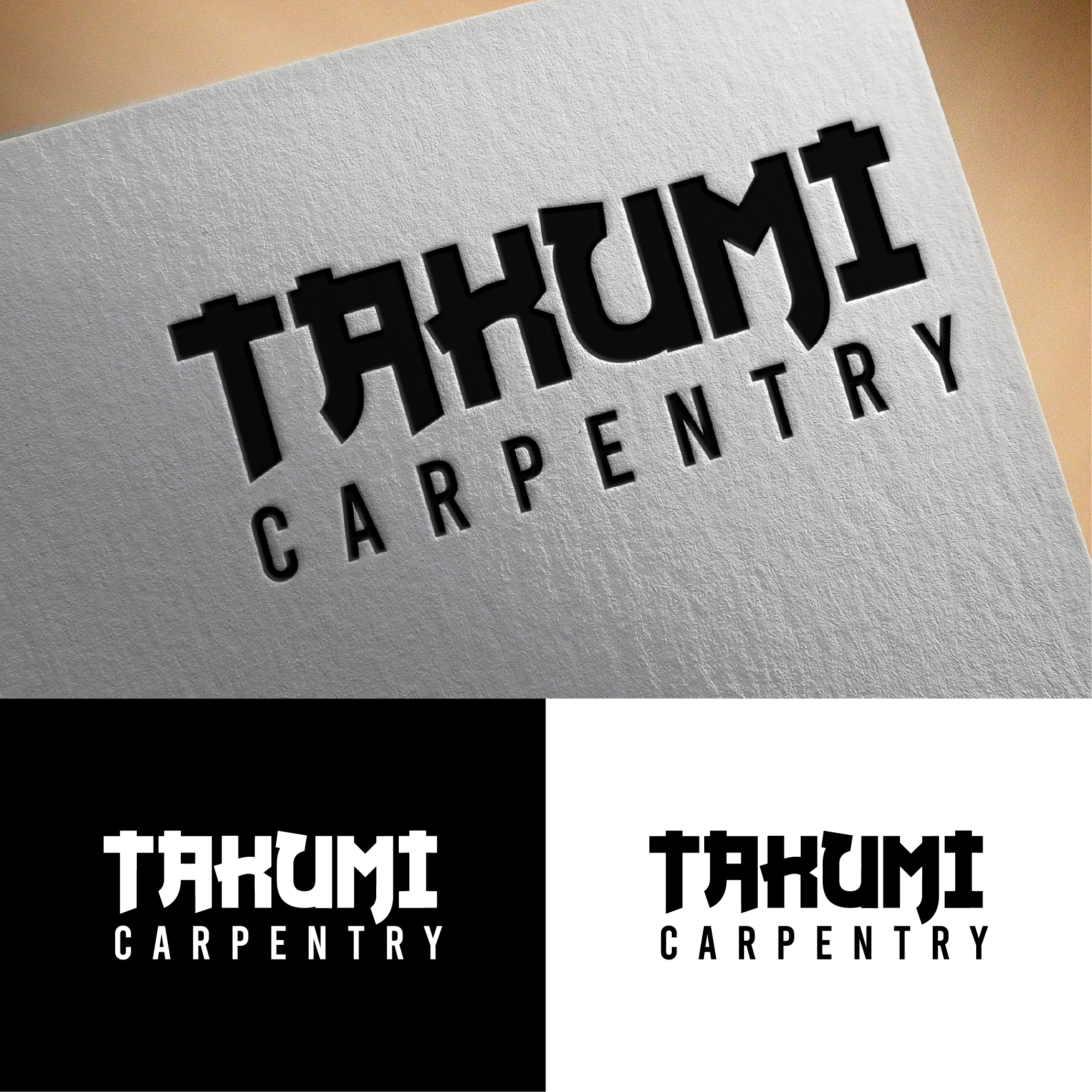 Logo Design by design wae for Takumi Carpentry | Design #33642598