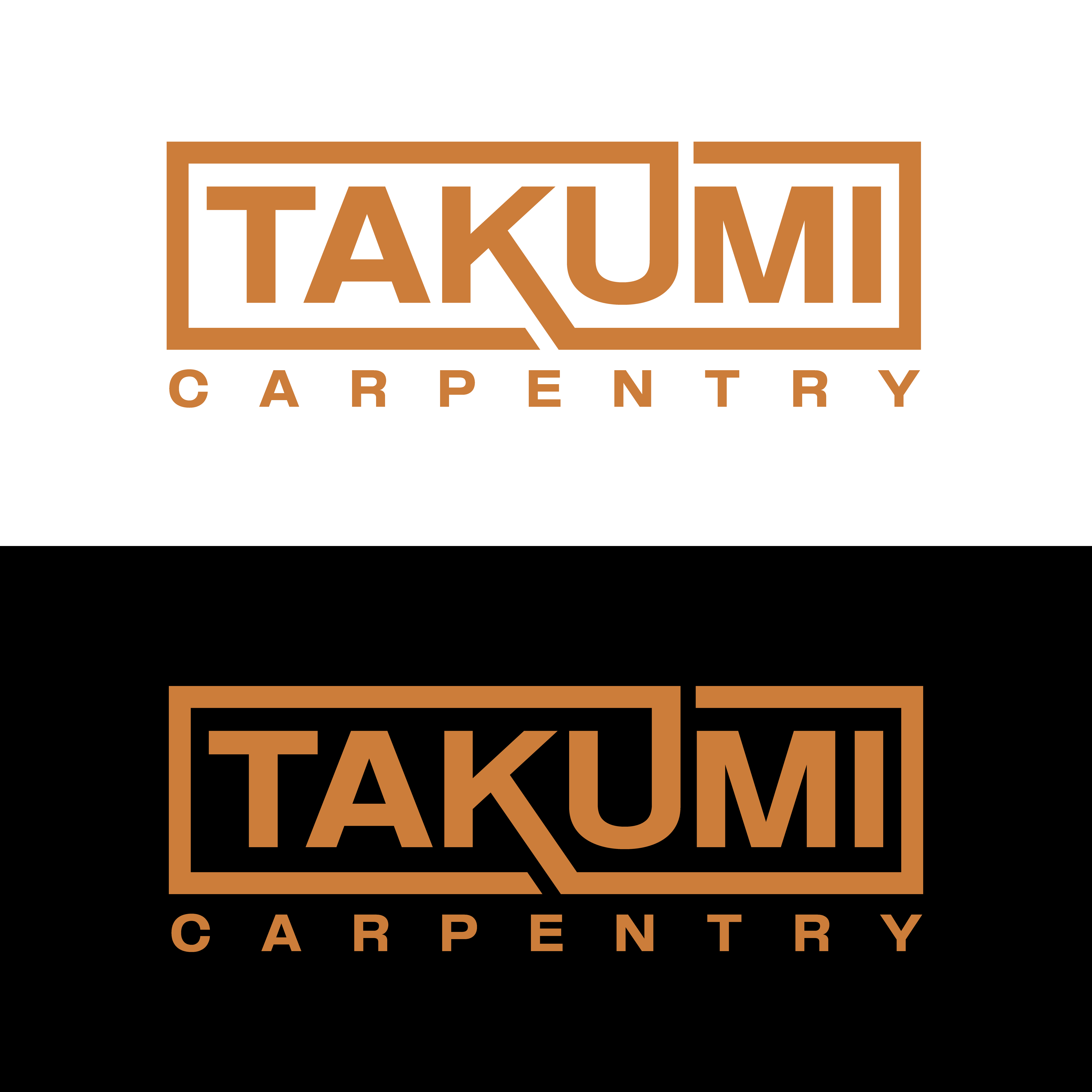 Logo Design by AKTech for Takumi Carpentry | Design #33646956