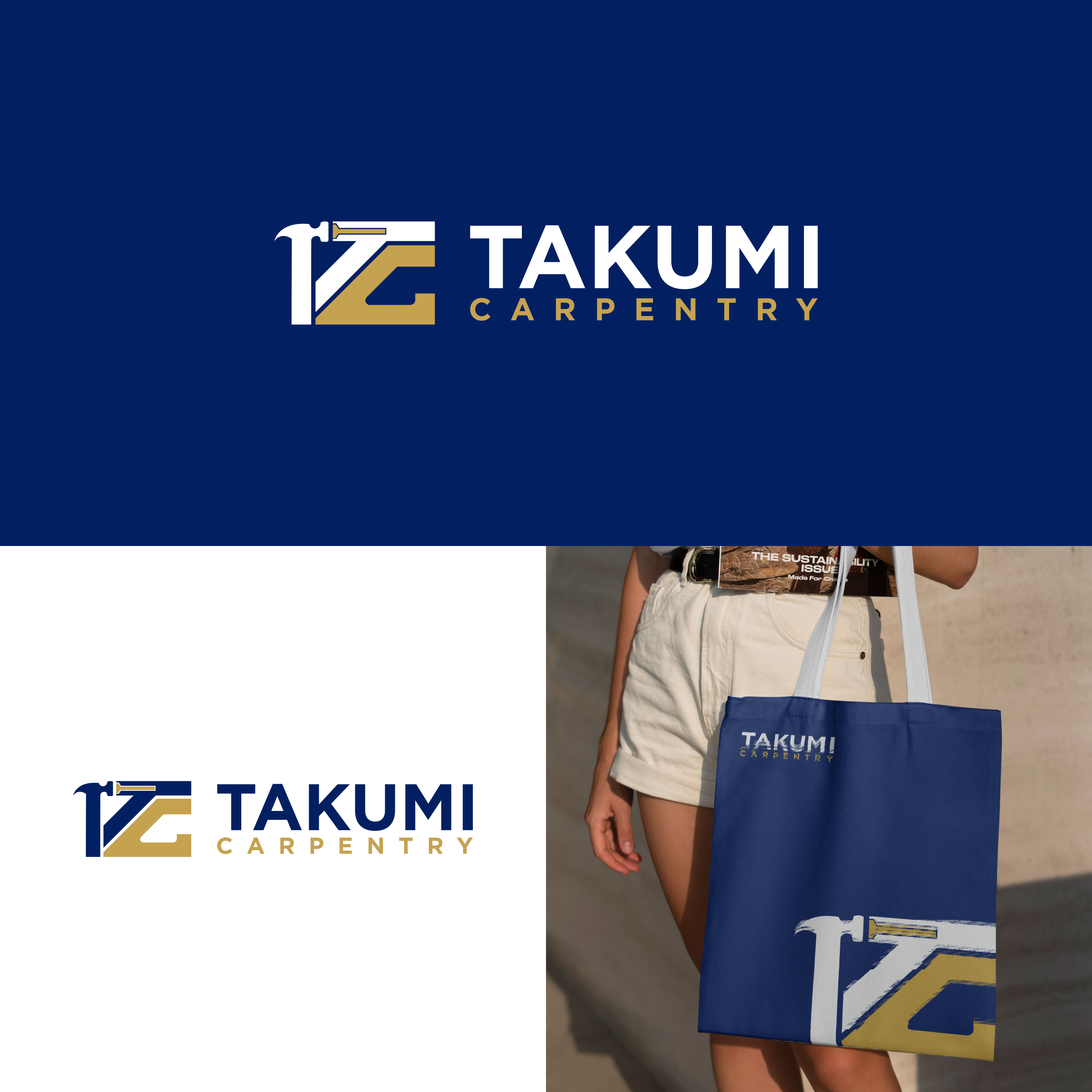 Logo Design by syad666 for Takumi Carpentry | Design #33640144
