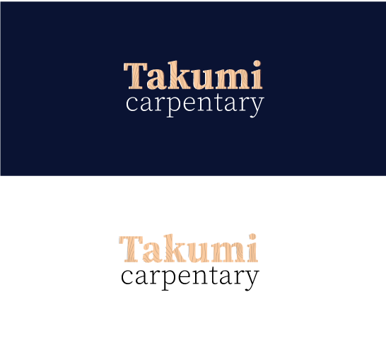 Logo Design by Elham_inspiration for Takumi Carpentry | Design #33660788