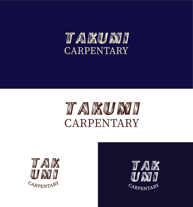 Logo Design by Elham_inspiration for Takumi Carpentry | Design #33702983
