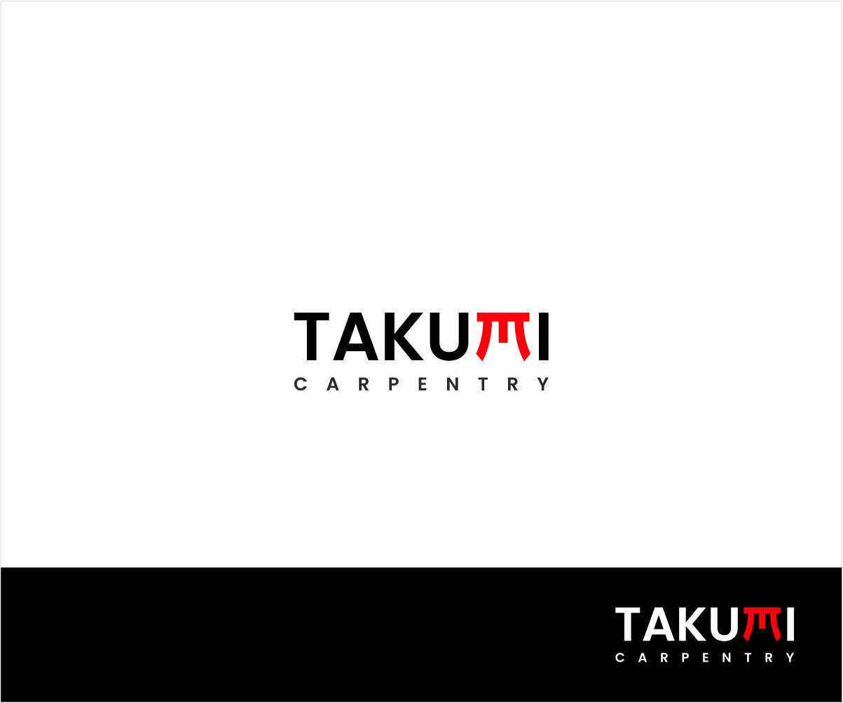 Logo Design by Logocraft for Takumi Carpentry | Design #33646741