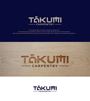 Logo Design by dk_Grafika for Takumi Carpentry | Design: #33642224
