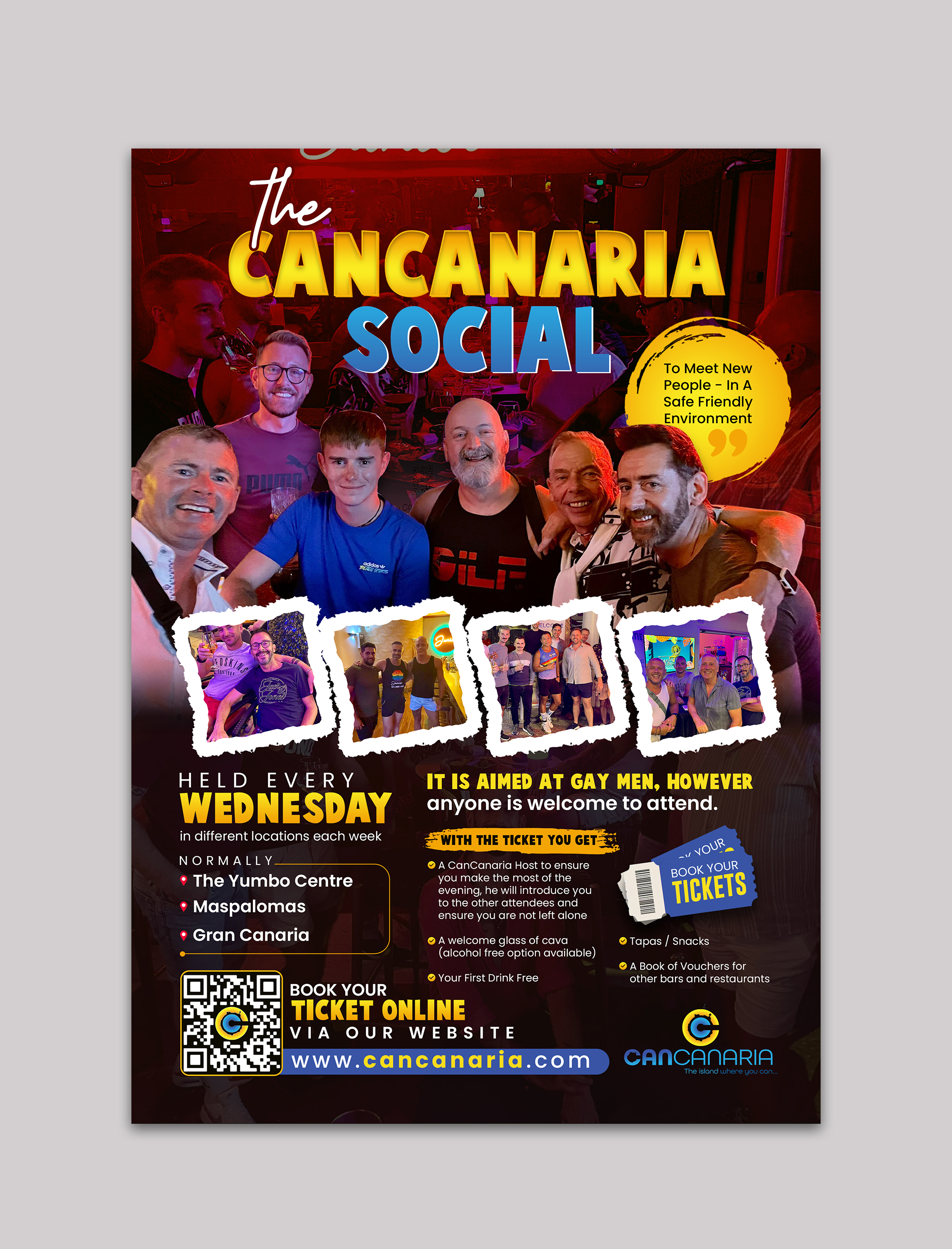 Diseño de Póster por debdesign para CanCanaria | Diseño #33640345