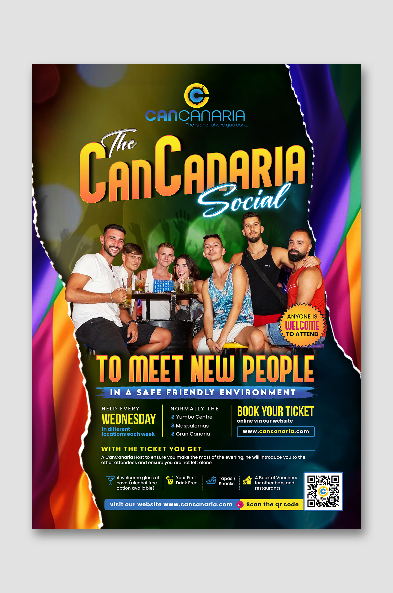 Poster-Design von debdesign für CanCanaria | Design #33640567