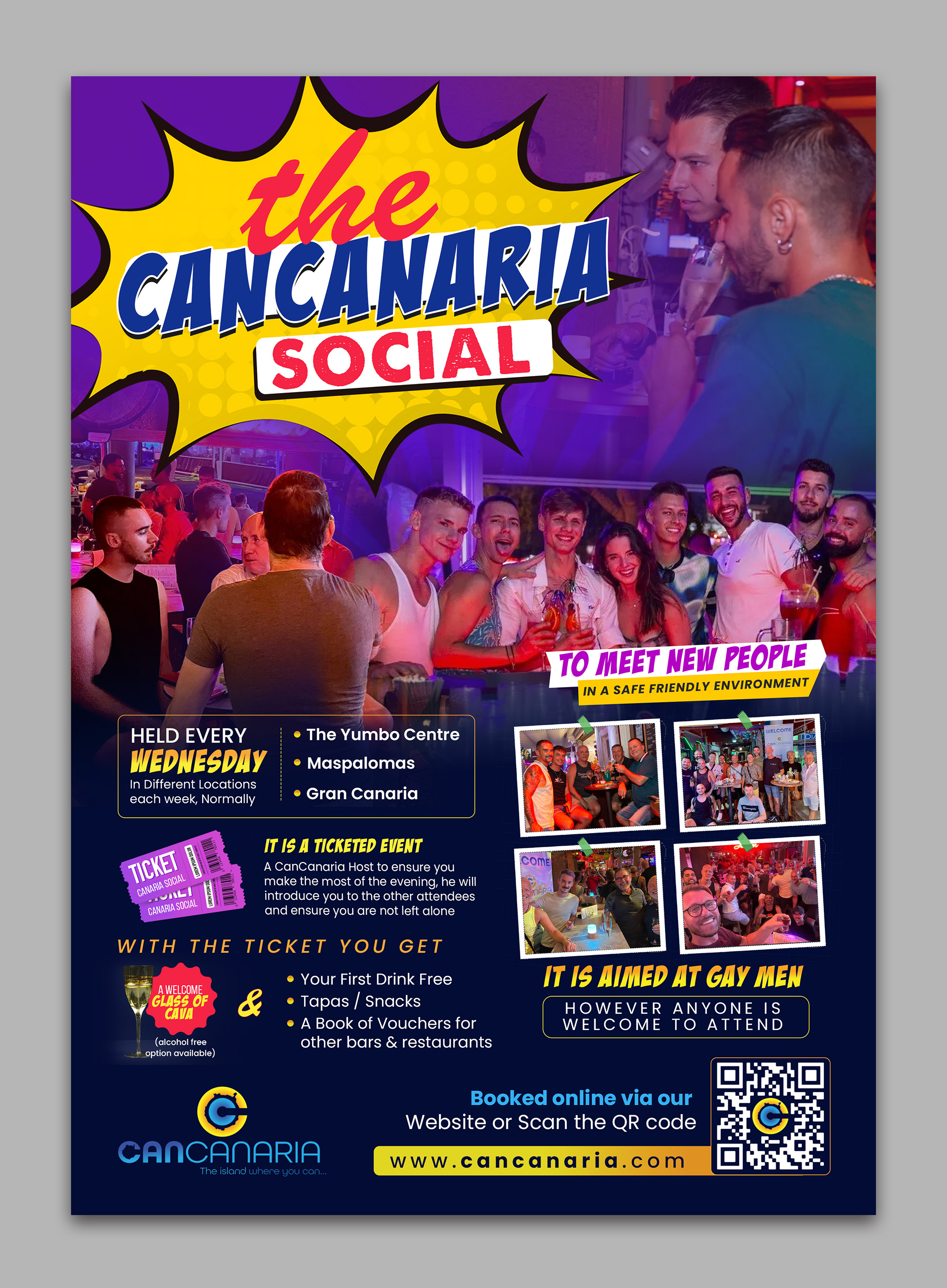 Poster Design by debdesign for CanCanaria | Design #33640580