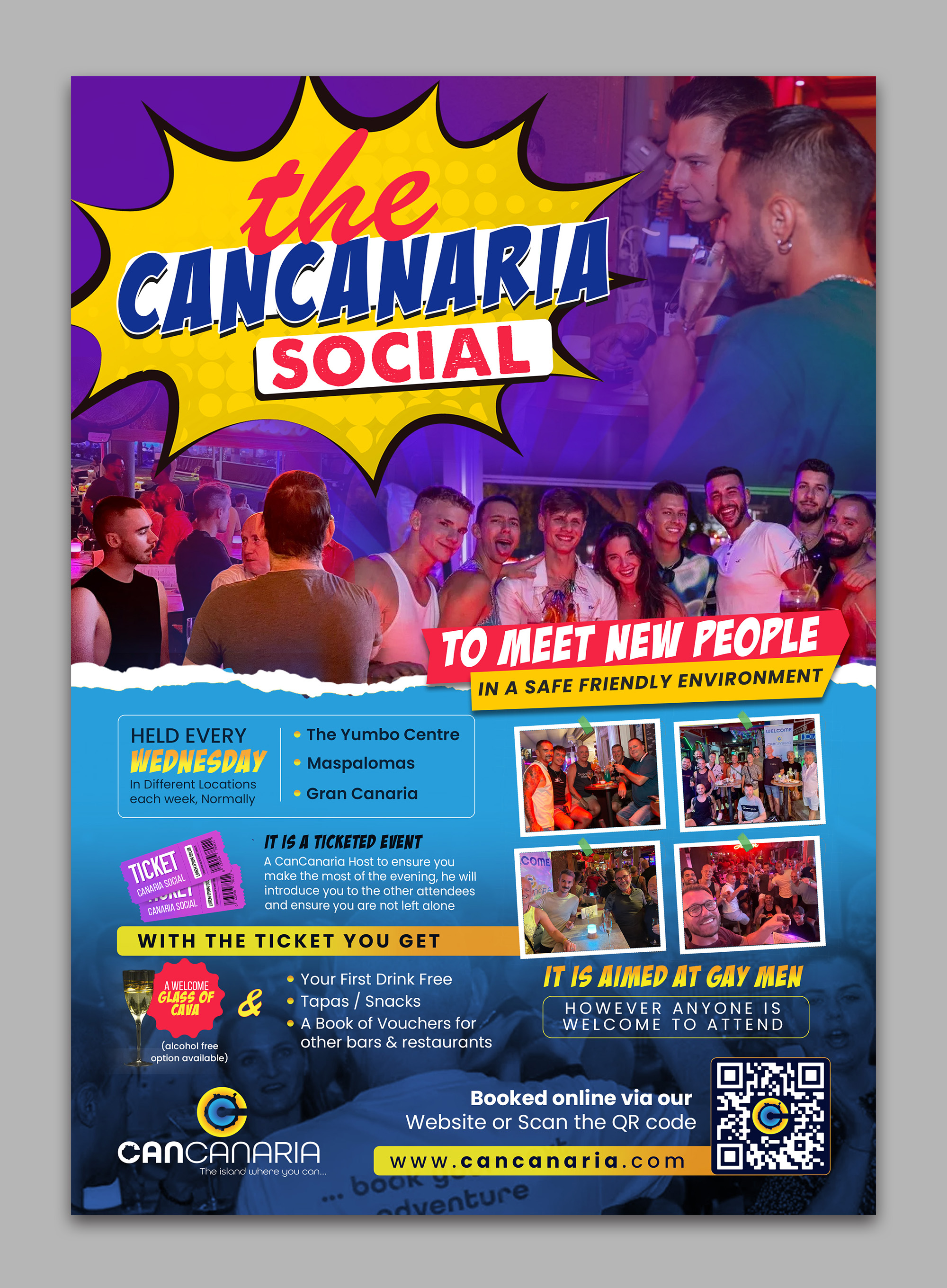 Poster-Design von debdesign für CanCanaria | Design #33640582