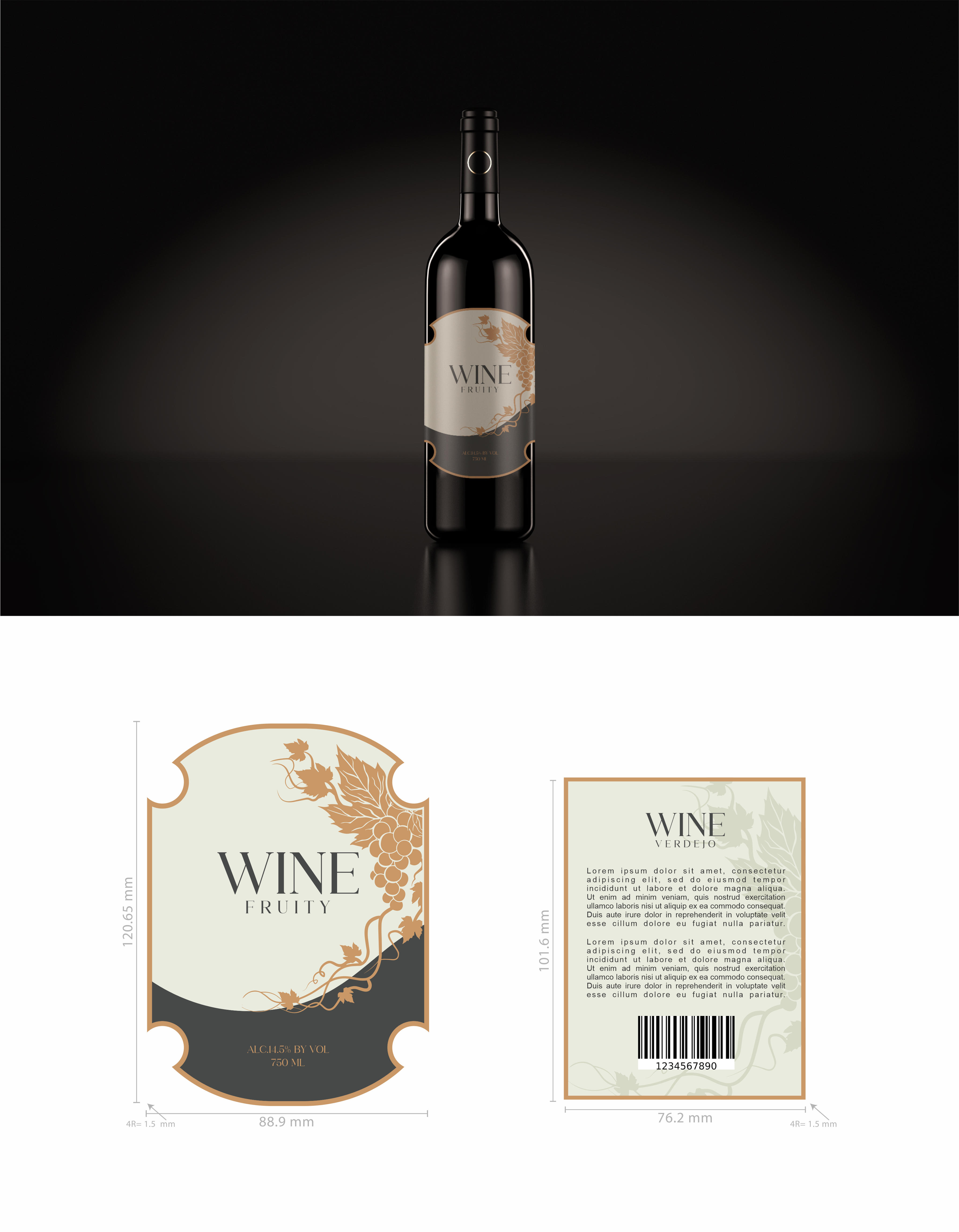 Diseño de Etiqueta por Aldino Bhakti para este proyecto | Diseño #33846709