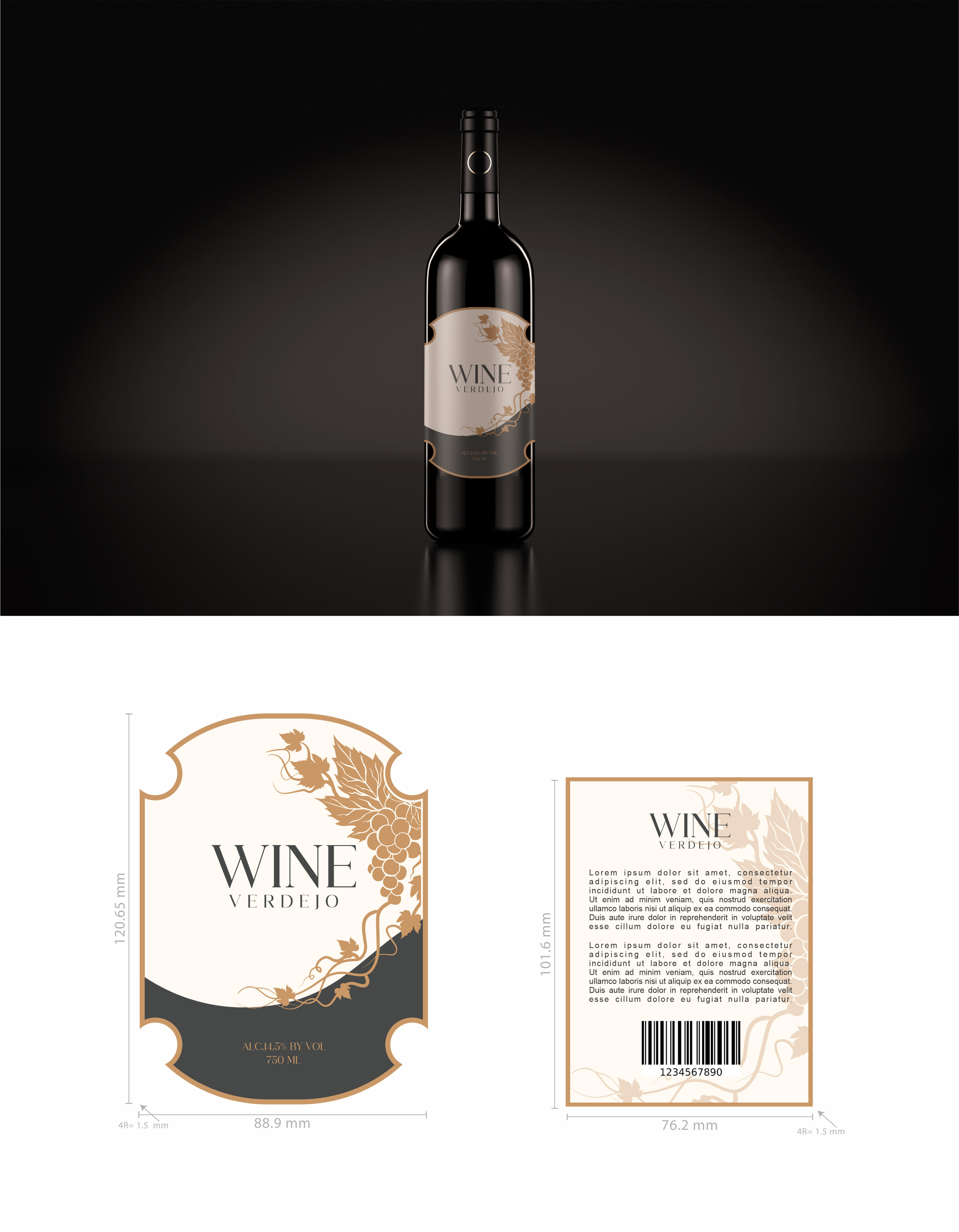 Diseño de Etiqueta por Aldino Bhakti para este proyecto | Diseño #33846710