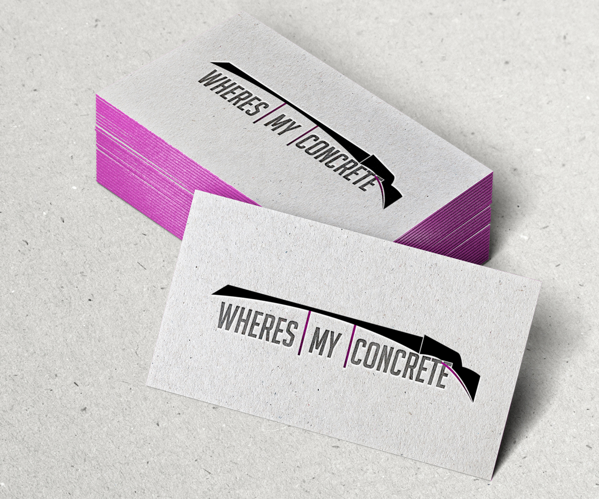 Diseño de Logo por 25 para WhereMyConcrete | Diseño #3109834
