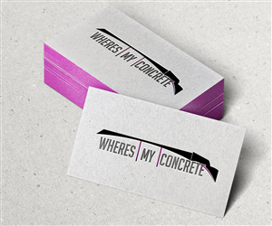 Logo-Design von 25 für WhereMyConcrete | Design: #3109834