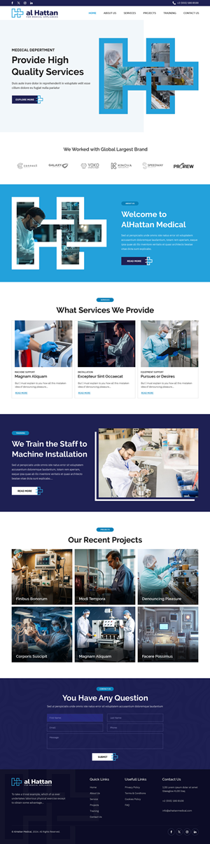 Web Design par sai.designer87 pour ce projet | Design : #33657416