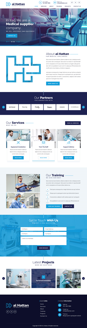 Web Design par sai.designer87 pour ce projet | Design : #33657440