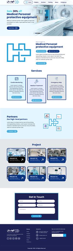 Web Design par sai.designer87 pour ce projet | Design : #33664327