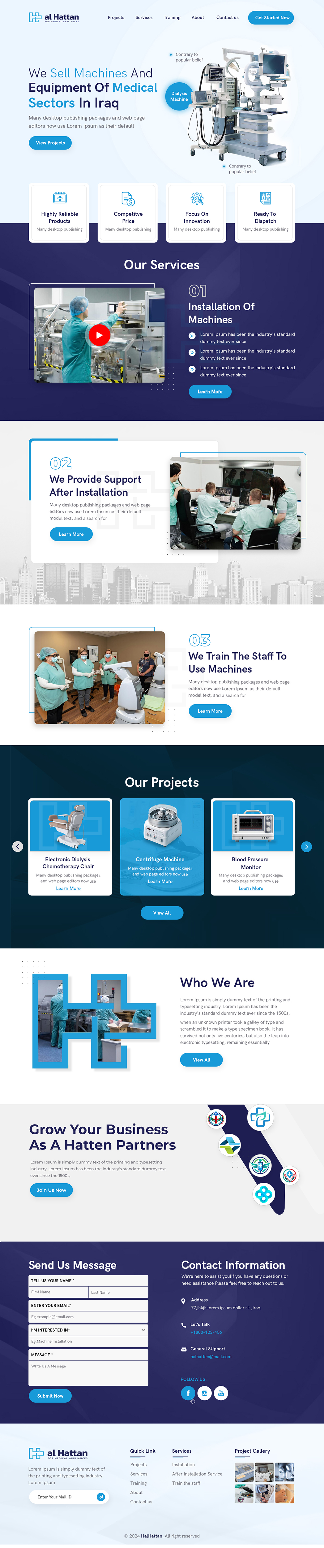 Web Design by sai.designer87 for this project | Design #33665900