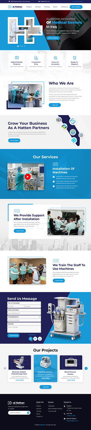 Web Design par sai.designer87 pour ce projet | Design : #33665901