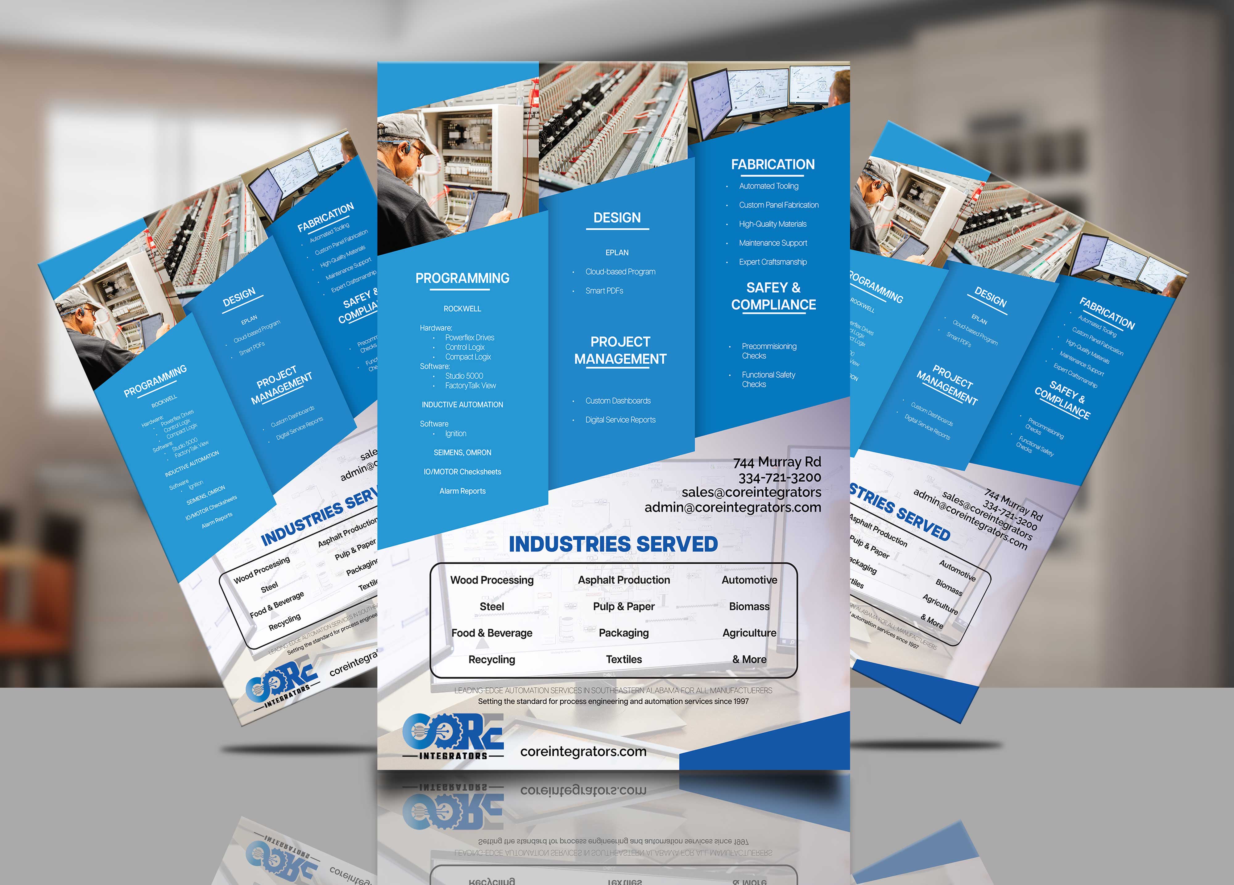 Brochure Design by Jibon Chowdhury for CORE Integrators | Design #33660275