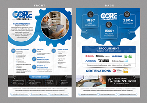 Brochure Design by Stan$oul for CORE Integrators | Design #33655347