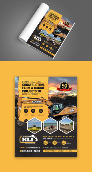 Diseño Publicitario por debdesign para Kocurek Land Improvement, Inc | Diseño: #33656095