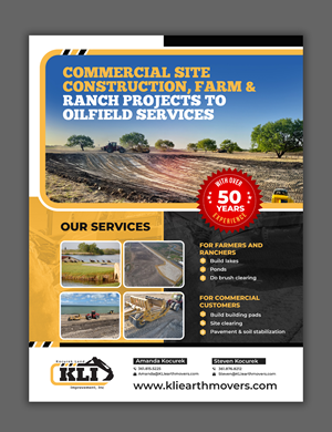 Diseño Publicitario por debdesign para Kocurek Land Improvement, Inc | Diseño: #33656146