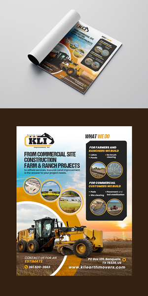 Diseño Publicitario por debdesign para Kocurek Land Improvement, Inc | Diseño: #33656167