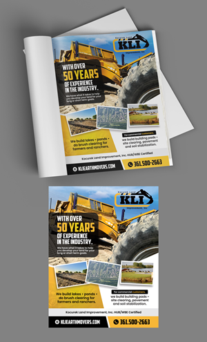 Diseño Publicitario por Dzhafir para Kocurek Land Improvement, Inc | Diseño: #33656977