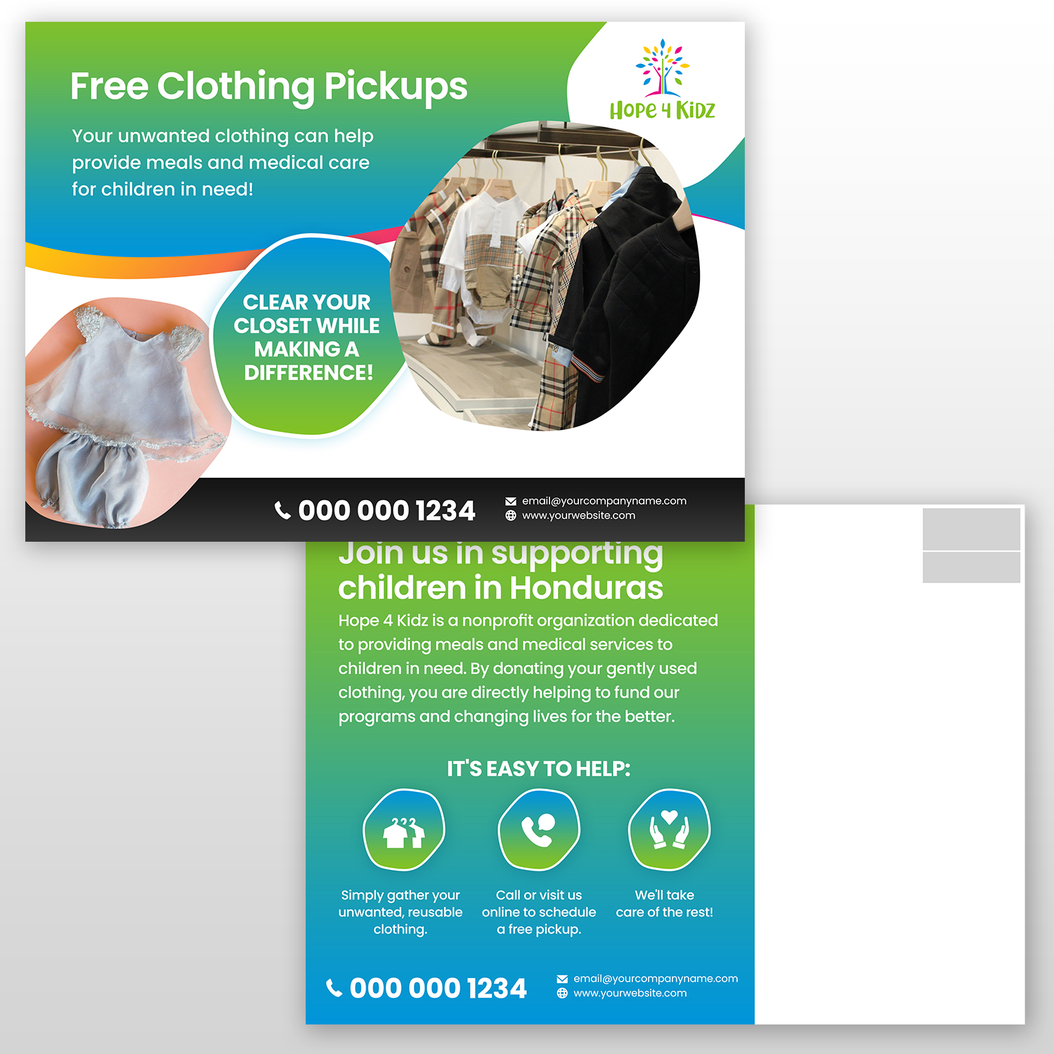 Postcard Design by Kishaloy_D for ACR Trading | Design #33673149