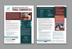 Flyer Design by debdesign for International Association for Indigenous Aging | Design: #33662079