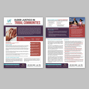 Flyer Design by debdesign for International Association for Indigenous Aging | Design: #33663313