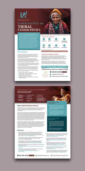 Flyer Design by debdesign for International Association for Indigenous Aging | Design: #33663604