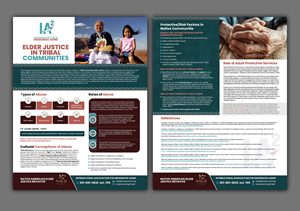 Flyer Design by debdesign for International Association for Indigenous Aging | Design: #33665024