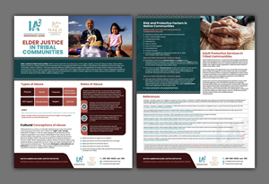 Flyer Design by debdesign for International Association for Indigenous Aging | Design: #33692179