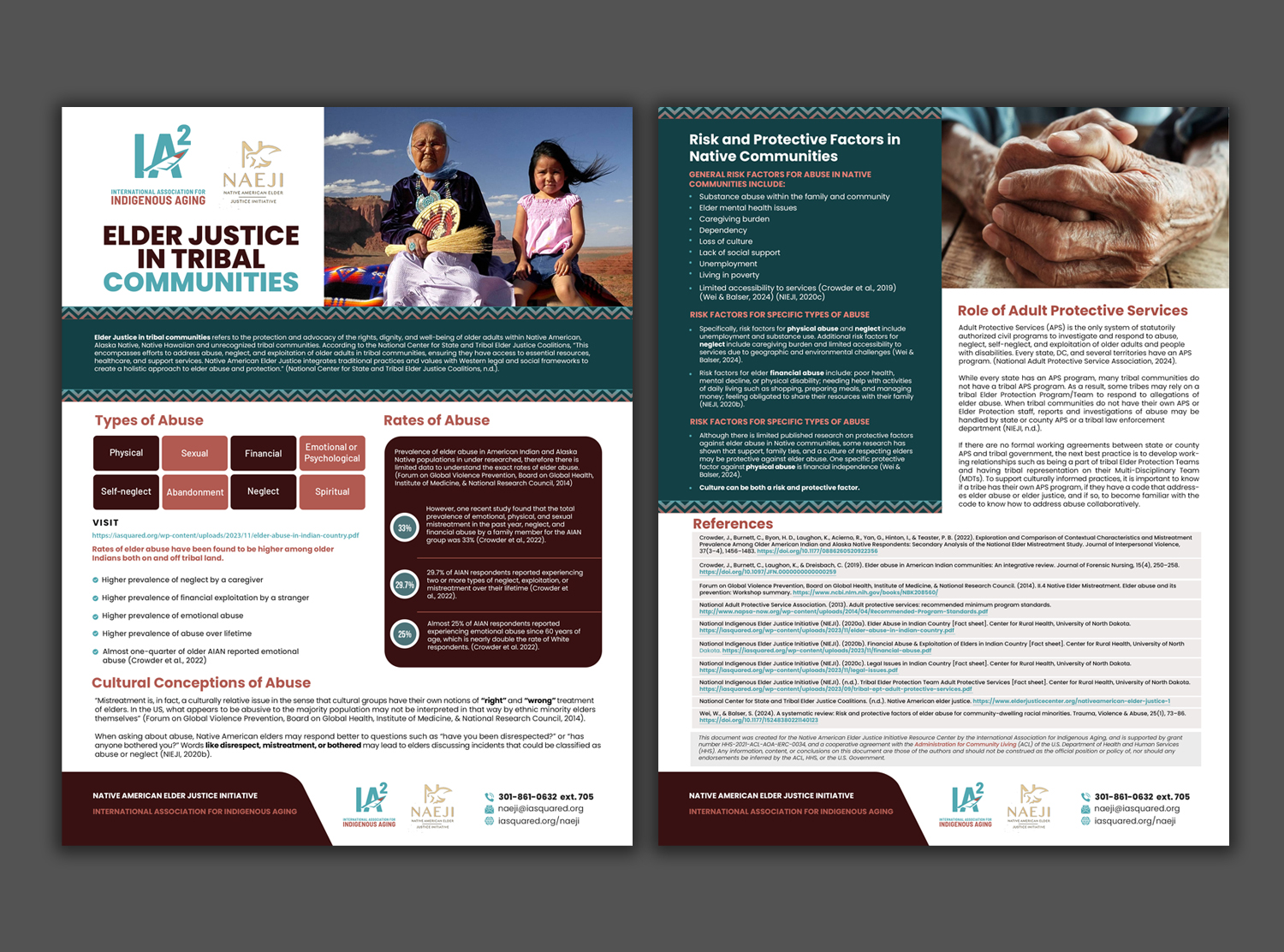 Flyer Design by debdesign for International Association for Indigenous Aging | Design #33724531