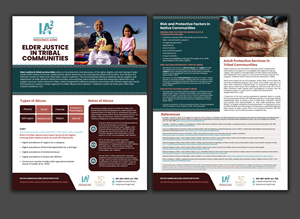 Flyer Design by debdesign for International Association for Indigenous Aging | Design: #33796276