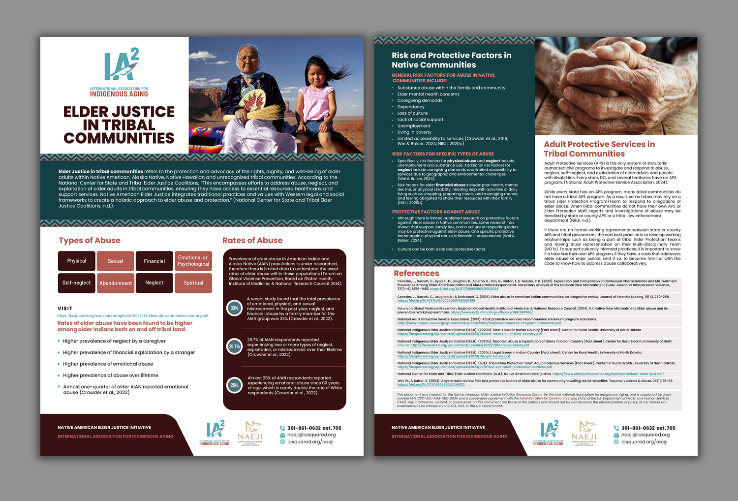 Flyer-Design von debdesign für International Association for Indigenous Aging | Design #33950752