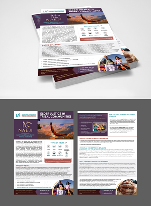 Flyer Design by 123graphics for International Association for Indigenous Aging | Design #33657271