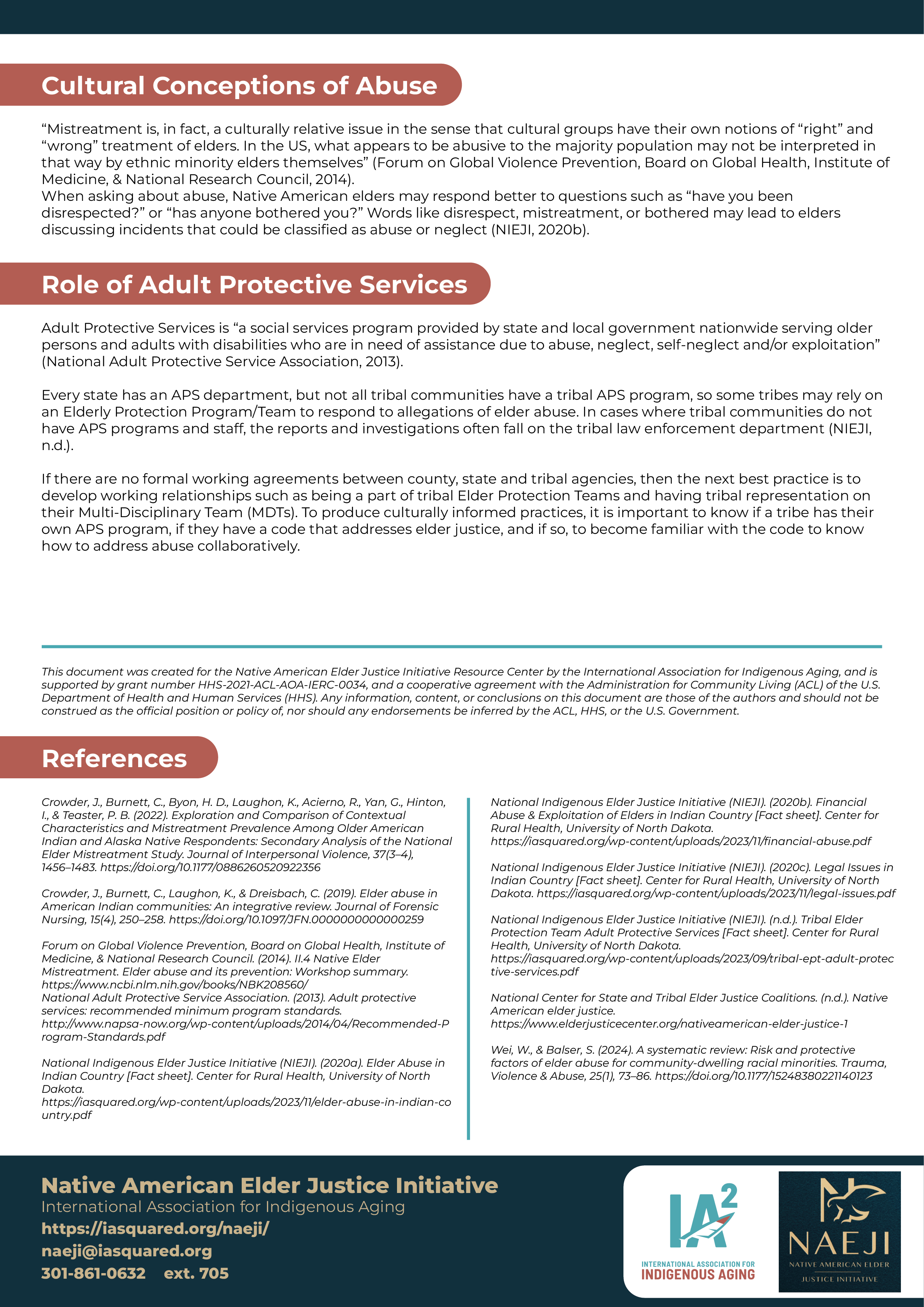 Flyer Design by Muhammad Muzammil Khatri for International Association for Indigenous Aging | Design #33688651