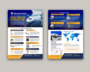Design de Flyer par debdesign pour Salloytech Sp. z o.o. | Design : #33670605