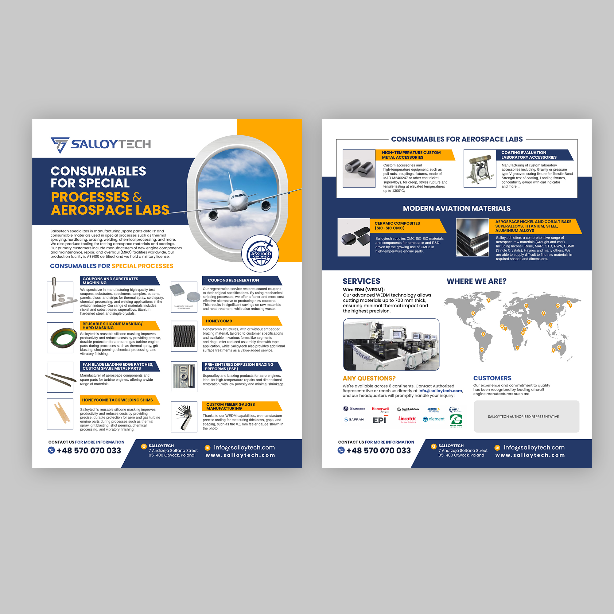 Design de Flyer par debdesign pour Salloytech Sp. z o.o. | Design #33670958