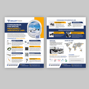 Design de Flyer par debdesign pour Salloytech Sp. z o.o. | Design : #33670958