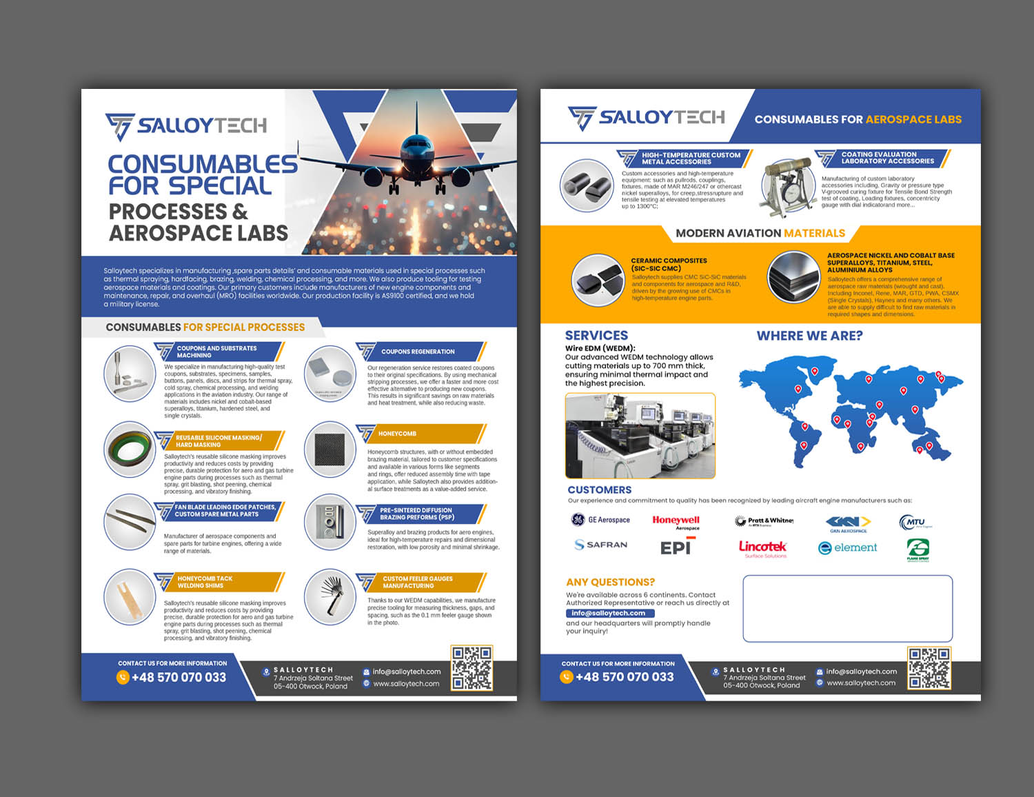 Design de Flyer par debdesign pour Salloytech Sp. z o.o. | Design #33670960
