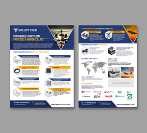Design de Flyer par debdesign pour Salloytech Sp. z o.o. | Design : #33671002