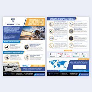 Design de Flyer par DA. pour Salloytech Sp. z o.o. | Design : #33661311