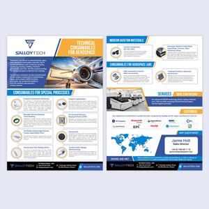 Design de Flyer par DA. pour Salloytech Sp. z o.o. | Design : #33683716