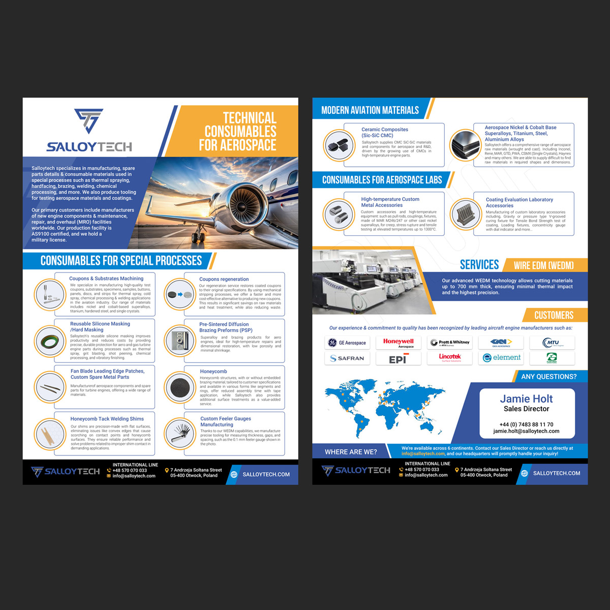 Design de Flyer par DA. pour Salloytech Sp. z o.o. | Design #33686268
